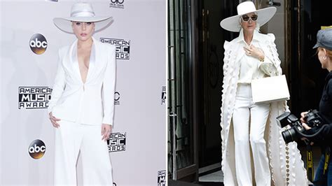 celine cape|lady gaga celine cape outfit.